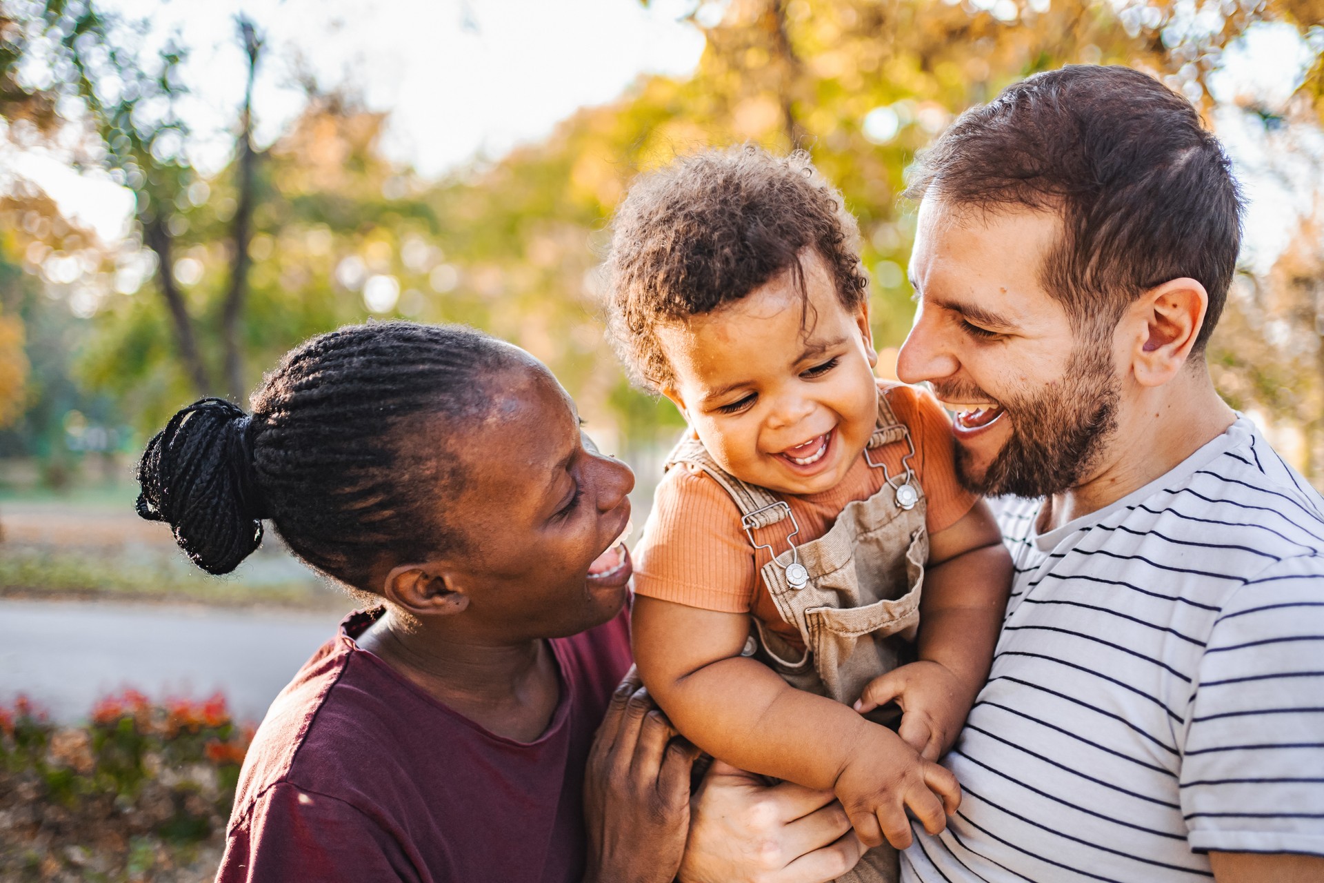 Shared Smiles: Family's Circle of Love